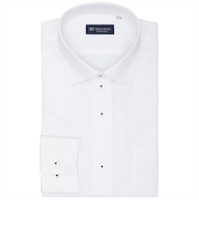 ワイド 長袖 形態安定 ワイシャツ