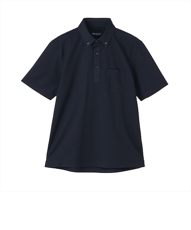 ビズポロ ポロシャツ コンフォートドライ 半袖 メンズ