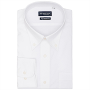 【超形態安定・大きいサイズ】 ボタンダウン 長袖 形態安定 ワイシャツ