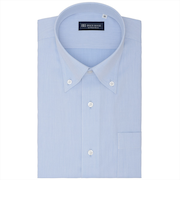 【吸水速乾】 ボタンダウン 半袖 形態安定 ワイシャツ