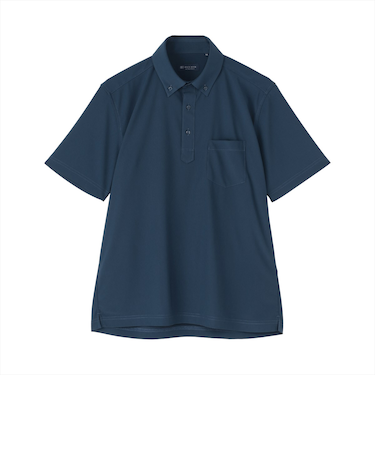 ビズポロ ポロシャツ コンフォートドライ 半袖 メンズ