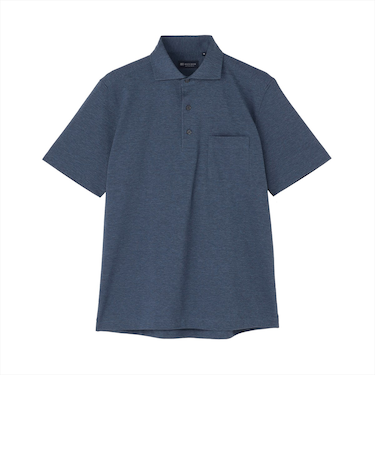 ビズポロ ポロシャツ 綿100% 半袖 メンズ