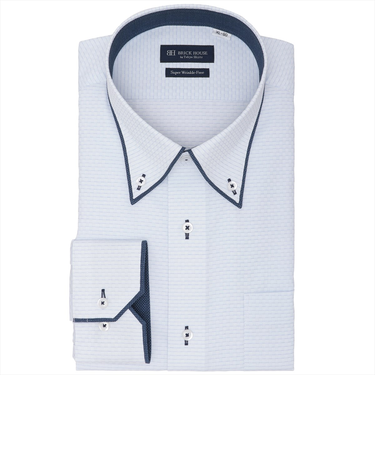 【超形態安定・大きいサイズ】 ボタンダウン 長袖 形態安定 ワイシャツ