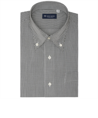 【吸水速乾】 ボタンダウン 半袖 形態安定 ワイシャツ