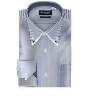 【超形態安定・大きいサイズ】 ボタンダウン 長袖 形態安定 ワイシャツ