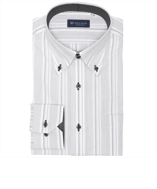 ボットーニ 長袖 形態安定 ワイシャツ