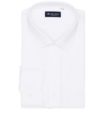 【COFREX】 ワイド 長袖 形態安定 ワイシャツ