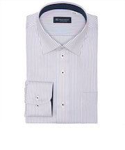 【COFREX】 ワイド 長袖 形態安定 ワイシャツ