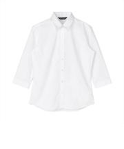 【透け防止】 レギュラー 七分袖 形態安定 レディースシャツ