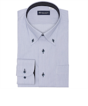 ボタンダウン 長袖 形態安定 ワイシャツ