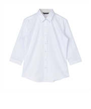 【透け防止】 レギュラー 七分袖 形態安定 レディースシャツ