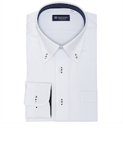 【COFREX】 ボタンダウン 長袖 形態安定 ワイシャツ