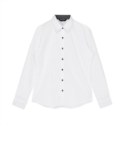 【透け防止】 レギュラー 長袖 形態安定 レディースシャツ