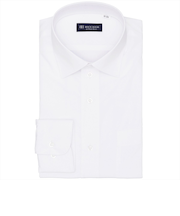 ワイド 長袖 形態安定 ワイシャツ