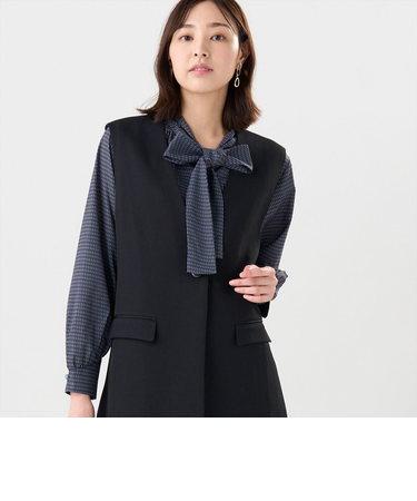 ロングジレ セットアップ可能 レディース