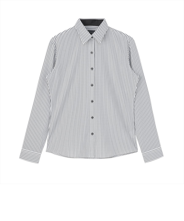 【COFREX】 レギュラー 長袖 形態安定 レディースシャツ