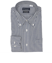 【超形態安定】 ボタンダウン 長袖 形態安定 綿100% ワイシャツ