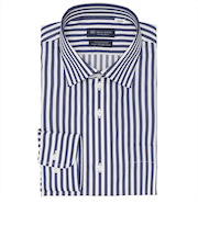 【超形態安定】 ワイド 長袖 形態安定 綿100% ワイシャツ