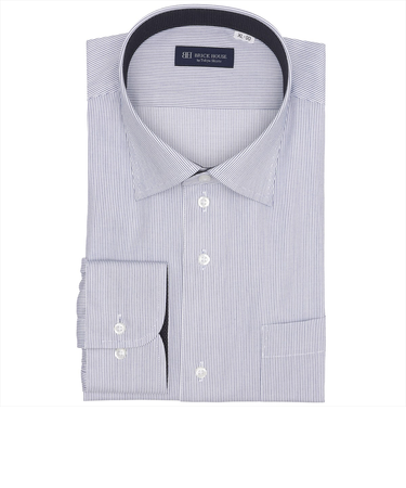 【大きいサイズ】 ワイド 長袖 形態安定 ワイシャツ