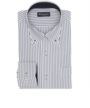 【COFREX】 ボタンダウン 長袖 形態安定 ワイシャツ