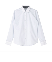 【透け防止】 レギュラー 長袖 形態安定 レディースシャツ