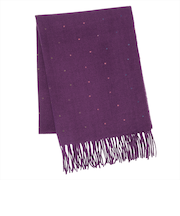 カラフルドット ストール レディース