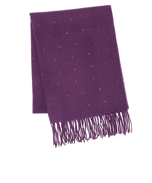 カラフルドット ストール レディース