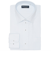 【COFREX】 ワイド 長袖 形態安定 ワイシャツ