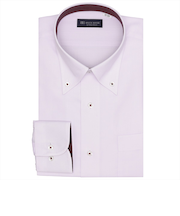 ボタンダウン 長袖 形態安定 ワイシャツ