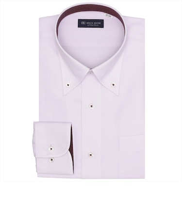 ボタンダウン 長袖 形態安定 ワイシャツ