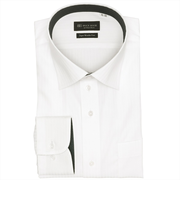 【超形態安定・大きいサイズ】 ワイド 長袖 形態安定 ワイシャツ