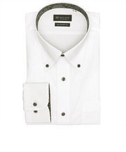 【超形態安定・大きいサイズ】 ボタンダウン 長袖 形態安定 ワイシャツ