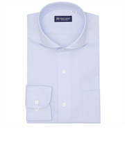 ホリゾンタルワイド 長袖 形態安定 ワイシャツ