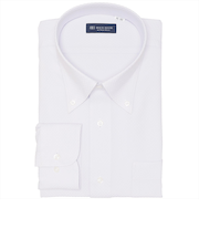 【COFREX・大きいサイズ】 ボタンダウン 長袖 形態安定 ワイシャツ