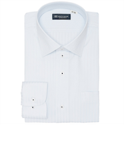 【COFREX・大きいサイズ】 ワイド 長袖 形態安定 ワイシャツ