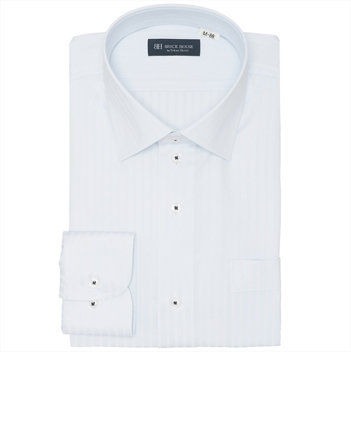 【COFREX・大きいサイズ】 ワイド 長袖 形態安定 ワイシャツ