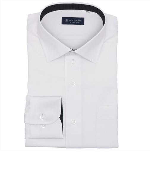 【COFREX】 ワイド 長袖 形態安定 ワイシャツ