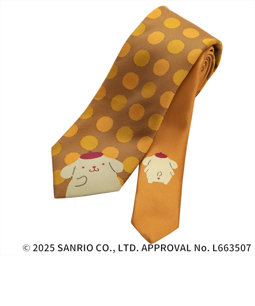 【ポムポムプリン×TOKYO SHIRTS】 サンリオキャラクター ネクタイ チェンジタイ ビジネス ギフト