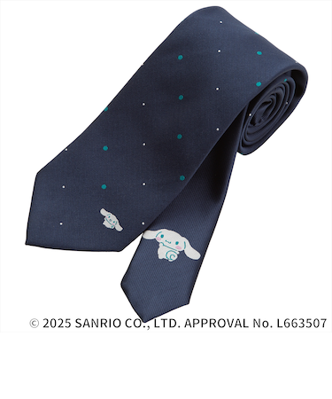 【シナモロール×TOKYO SHIRTS】 サンリオキャラクター ネクタイ チェンジタイ ビジネス ギフト