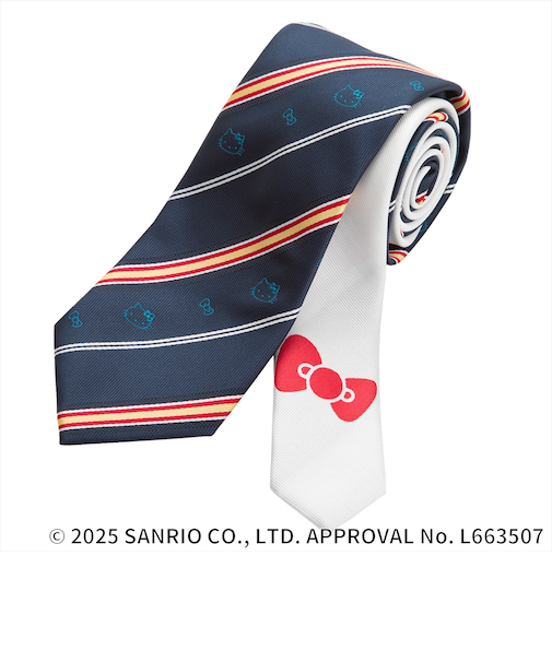 【HELLO KITTY×TOKYO SHIRTS】 サンリオキャラクター ネクタイ チェンジタイ ビジネス ギフト