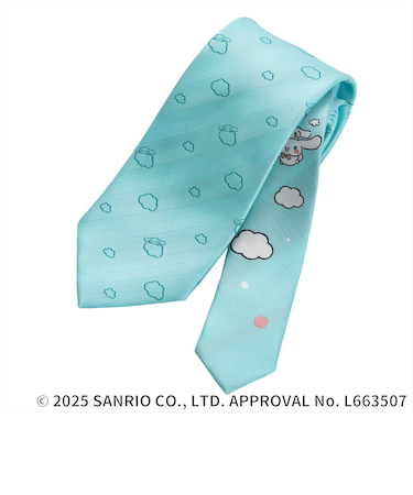 【シナモロール×TOKYO SHIRTS】 サンリオキャラクター ネクタイ チェンジタイ ビジネス ギフト