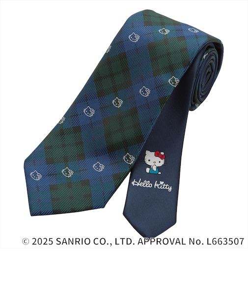 【HELLO KITTY×TOKYO SHIRTS】 サンリオキャラクター ネクタイ チェンジタイ ビジネス ギフト