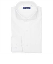 【ストレッチ】 ホリゾンタルワイド 長袖 形態安定 ニットシャツ ワイシャツ