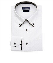 【超形態安定】 ボタンダウン 長袖 形態安定 ワイシャツ