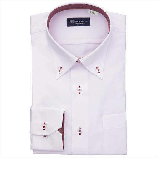 【吸水速乾・大きいサイズ】 ボットーニ 長袖 形態安定 ワイシャツ