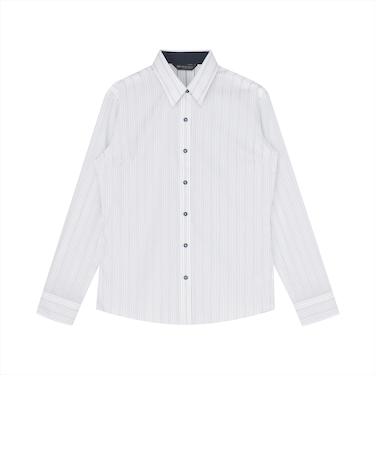 【超形態安定】 レギュラー 長袖 形態安定 綿100% レディースシャツ