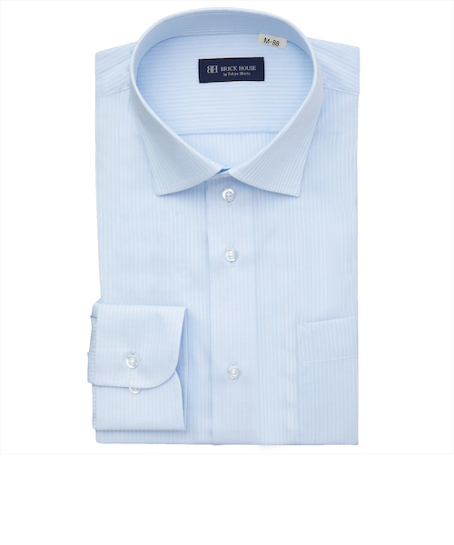 吸水速乾・大きいサイズ】 ワイド 長袖 形態安定 ワイシャツ