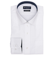 【超形態安定】 ワイド 長袖 形態安定 ワイシャツ