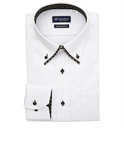 【超形態安定・大きいサイズ】 ボタンダウン 長袖 形態安定 ワイシャツ