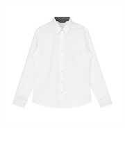 【超形態安定】 レギュラー 長袖 形態安定 綿100% レディースシャツ